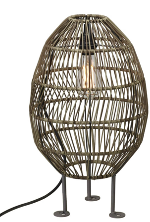 PR Home Hanoi 6450-2503 Gulvlampe naturlig 50 cm, Belysning