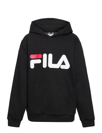 Gafna Logo Hoody Hoodie Trøje Sort FILA