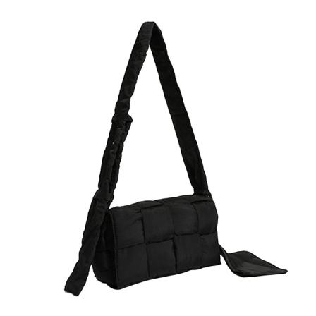 Puffer Woven Bag Frauen Gepolsterte Designer Umhängetaschen Tote Bags Woven Purse Down Schultertaschen für Frauen