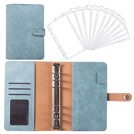 Budget Binder Notebook Bill Organizer SININEN