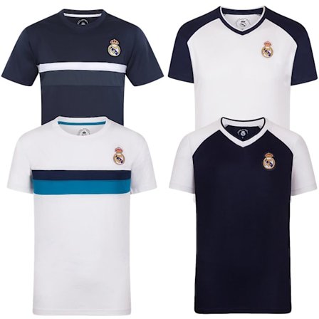 Real Madrid Drengebluse Poly Kids OFFICIEL Fodbold Gave