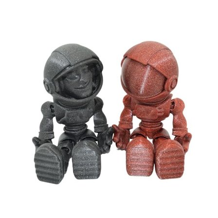 Flexi Astronaut med visir 18 cm leksak