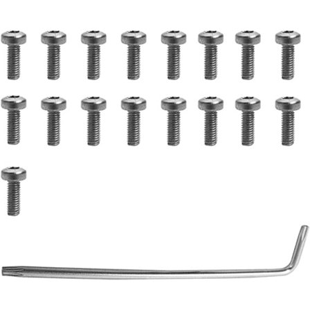 Stjärnnyckel och 17 skruvar för scooter