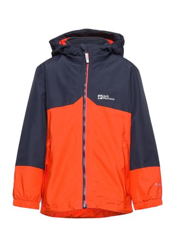 Iceland 3In1 Jacket B Outerwear Shell Clothing Shell Jacket Monivärinen/Kuvioitu Jack Wolfskin