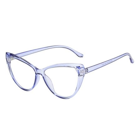 Anti-Blue Light Glasögon Fyrkantiga Glasögon BLÅ BLÅ