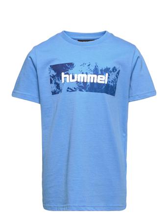 Hmljarah T-Shirt S/S T-shirts Short-sleeved Sininen Hummel