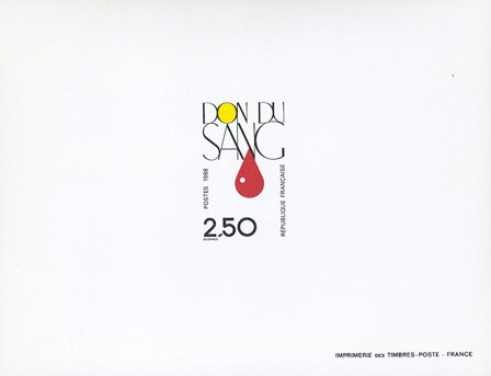 Frankrig 1988 - YT 2528 - Luxusprøvetryk