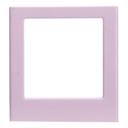 Magnetisk fickram Dubbelsidig magnetfotoram Magnetiska kylskåpsramar för Fujifilm Instax Square Purple