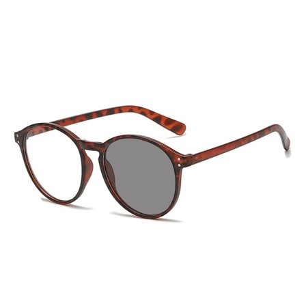 Anti-Blue Light Glasögon Stora glasögon LEOPARD PRINT