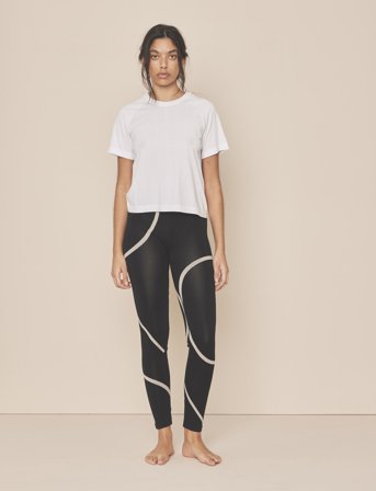 Moonchild Yoga Wear Moonchild Monogram Tee - White - M