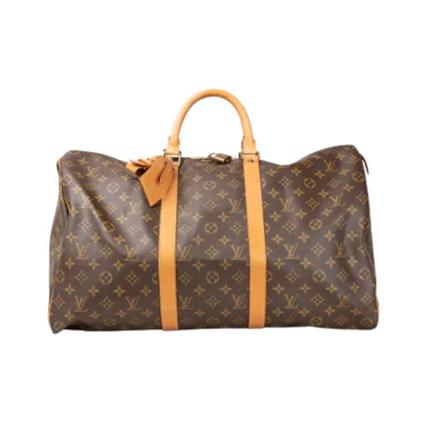 Louis Vuitton Vintage, Pre-owned Canvas travel-bags Bruin, unisex, Maat:ONE Size