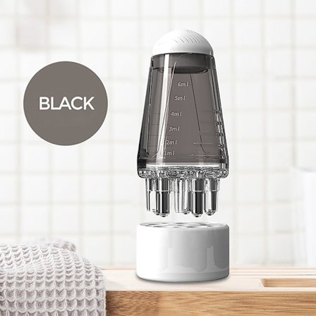 Mini Portable Scalp Applicator Flytande kam hårrötter Massage M