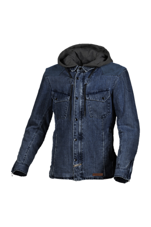 Bluza Motocyklowa Macna Inland Niebieski/Brązowy S