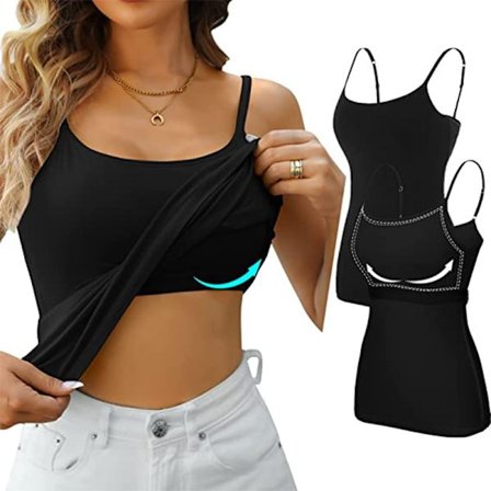 Dame Camisole Ærmeløs Cami Vest Top Yoga Tank Tops