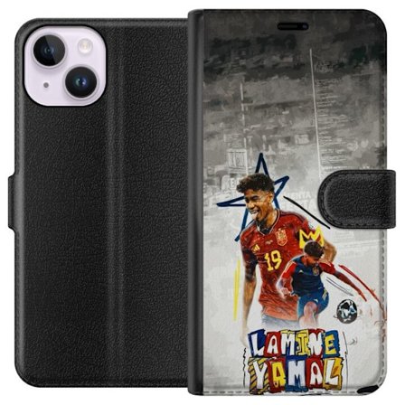 Kompatibelt Plånboksfodral till Apple Apple iPhone 14 Lamine Yamal