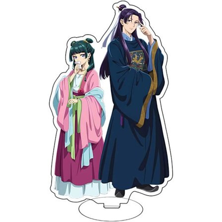Maomao Figur Anime Apothecary Diaries Merch Jinshi Figur Akryl Stand Skrivebords Ornament