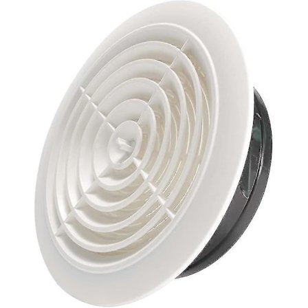 200mm Justerbar Ventilationsgaller Rund