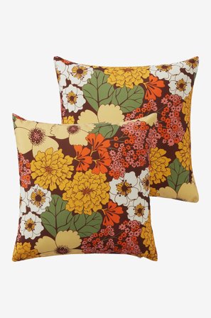 Jotex - Pute 2-pakk Gulblomstret - MENTON - Kjøp Tekstiler hos Jotex