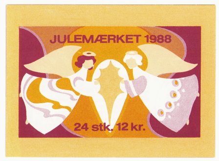 Danmark - Julemærkehæfte 1988 - 2.-sortering