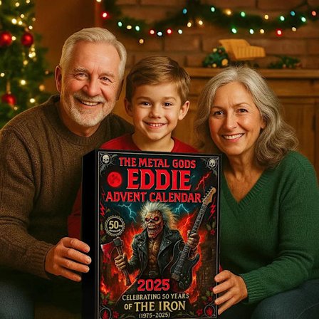 24 Days * Eddie Joulukalenteri 2025 Countdown Calendar Yllätyslaatikko