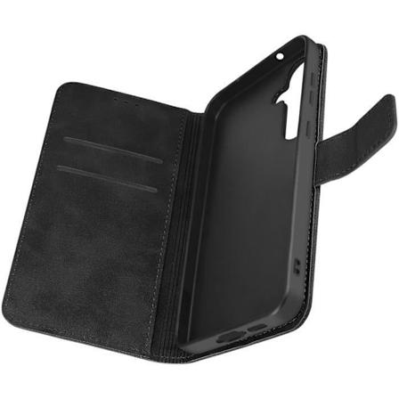 Fodral till Samsung S23 FE - AVIZAR - Wallet Flip Video Support - Svart Svart