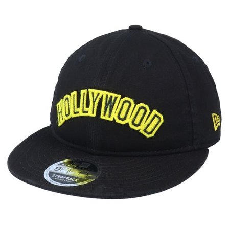 New Era - Svart snapback Keps - Hollywood Team Heritage 9fifty Black Strapback @ Hatstore