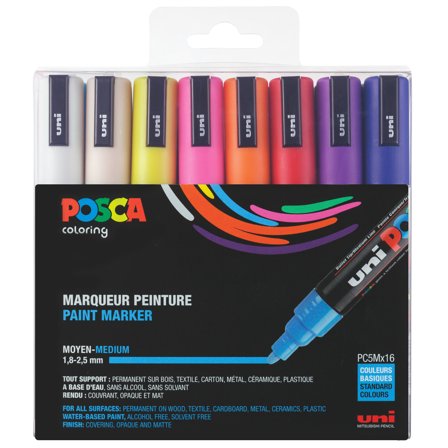 PC-5M Standard Colours Set of 16