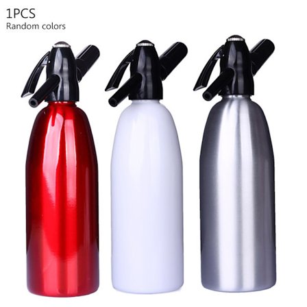1000 ML aluminiumssoda sifon CO2-dispenser Fasjonabel attraktiv legering brus Vannflaskekopp DIY-drikkefremstilling