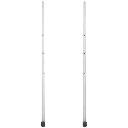 2 st Foosbollbordshandtag Poler Bord Fotboll Ersättningsstolpe Spelmaskin Driftsstolpe Del