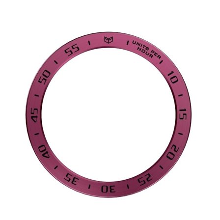 Samsung Galaxy Watch 5 (40mm) styling-urkrans - Rødvin / Sort