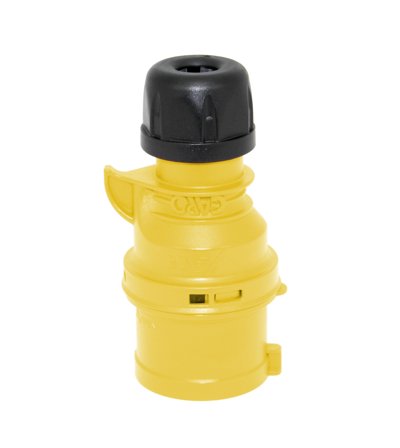 Garo P 432-4 S Støpsel IP44, 5-polet, 32 A Gul, 4 h, Stikkontakter & kabler