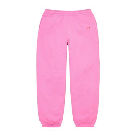 Supreme, Cropped Trousers Roze, unisex, Maat:L