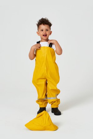 Tretorn Kids Wings High Rainpants — Regnbukse — Gul | Yttertøy, Gummistøvler, Jakker & Regntøy for Dame, Herre & Barn