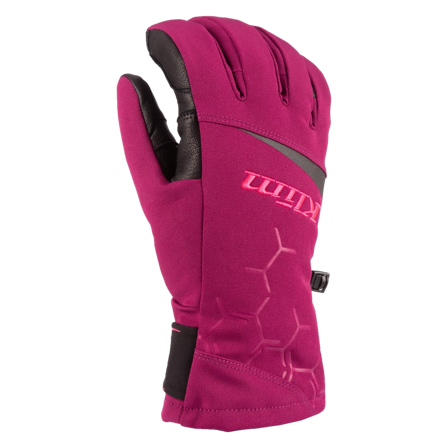 Klim Bombshell Snow Gloves Magenta Purple/Pink Glo S