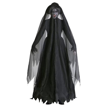 Scary Witch Costume Dark Bride Clothes XL