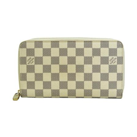 Louis Vuitton Vintage, Pre-owned Zippy organizer Beige, unisex, Maat:ONE Size,leer