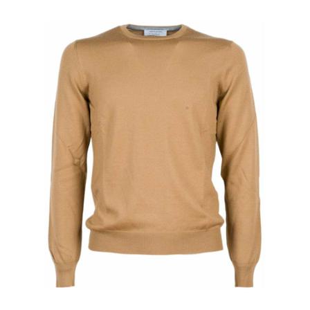 Gran Sasso - Stickade Tröjor - Beige - Herr - Storlek: 4xl, Herr, Storlek: 4XL