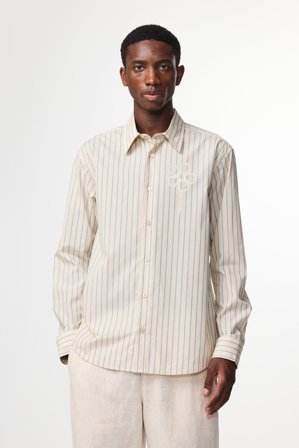 NN.07 Quinsy 5322 Hemd Herren Khaki Bio-Baumwolle