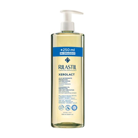 Rilastil Olio detergente 1000ml - Bagno e Doccia