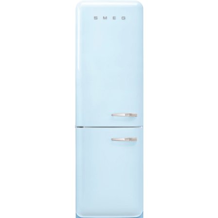 Smeg FAB32LPB6 Kyl/Frys 197cm Vänsterhängd Pastellblå | Vitvaror > Kyl/Frysskåp | Bagaren och Kocken