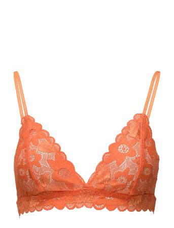Marilyn Bra 6356 Lingerie Bras & Tops Soft Bras Triangle Bras Oransje Samsøe Samsøe