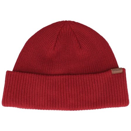 Columbia - Rosso Beanie - Portside Fisherman Beanie Red Dahlia Short Beanie @ Hatstore