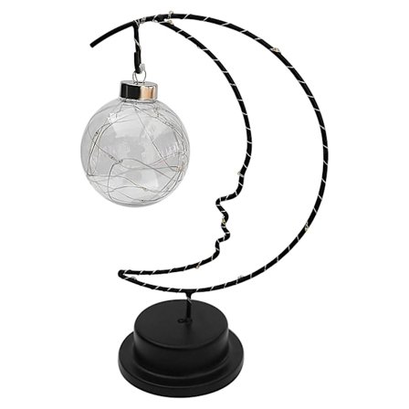 Bordlampe natt LED ball soverom dekorasjon