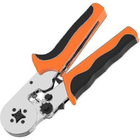 Self-adjusting Electrical Terminal Crimping Pliers, 0.25mm To 6mm/awg23-10 Ratchet Wire Crimping Tool, Insulated Lug Crimper For Electrician