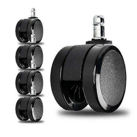 Bløde hjul til Herman Miller Aeron Embody Mirra Sayl stol, trægulv 1 sæt/5 stk{XH}