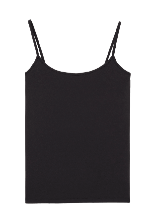 Å WOMAN Baslinne i mikrofiber SARA Linnen Svart S