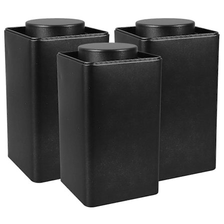 3 stk. Tebeholder Metalbeholder Løs Te Organisatorer Teopbevaringsorganisator Løsbladet Te Organisator