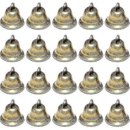 20 stk. Retro Små Klokker til Juletræer, Julepynt - sheng