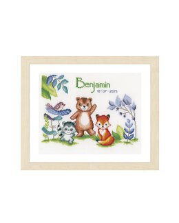 Broderikit Tavla Dop Djur