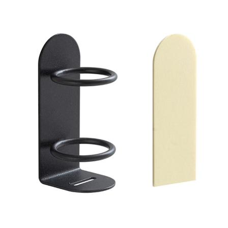 S hk inen hammasharja Rautahylly Punch Free Sein kiinnitys Pidike Kylpyhuoneen Koriste_f Black